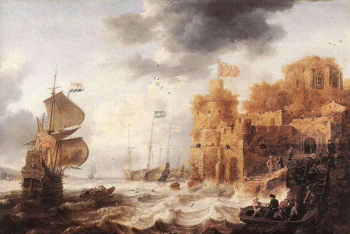 PEETERS, Bonaventura the Elder An Oriental Harbour